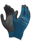 Ansell Hyflex 11-616 Blue/Black Extra Small Gloves (Pair)