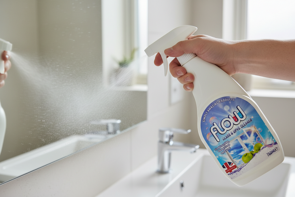 Flow Glass & UPVC Cleaner Spray | 750ml Trigger Spray – UK Business ...