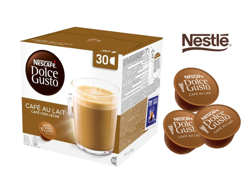Dolce Gusto Cafe Au Lait Coffee Pods 30's