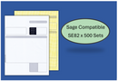 Sage Compatible Custom Forms Sage 2 Part Laser Invoices (Pack of 500) SE82