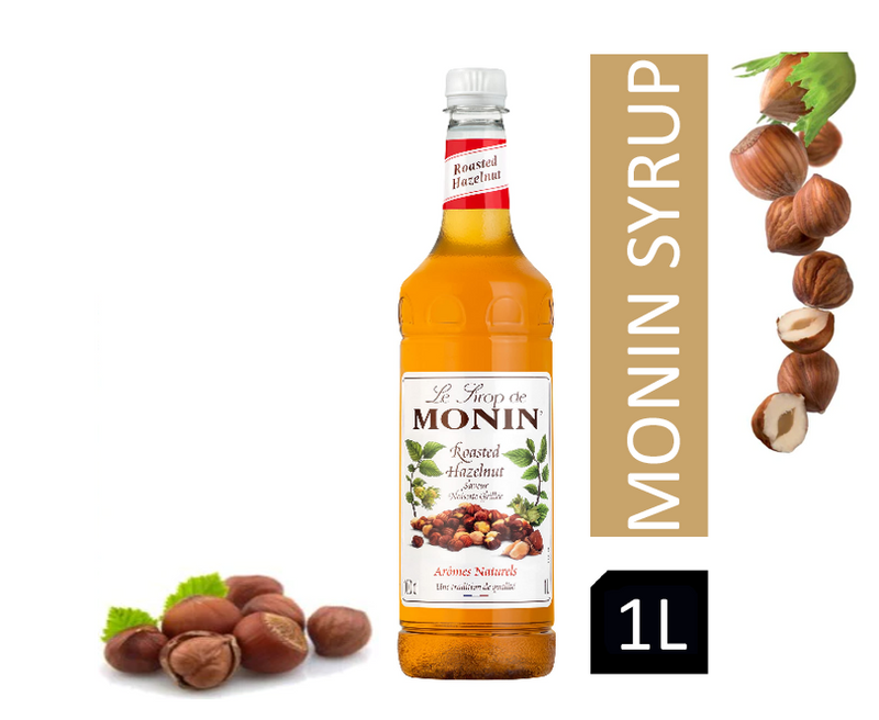 Monin Roasted Hazelnut Coffee Syrup 1 Litre