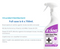 Evans Vanodine Safe Zone Plus RTU Disinfectant Cleaner 750ml