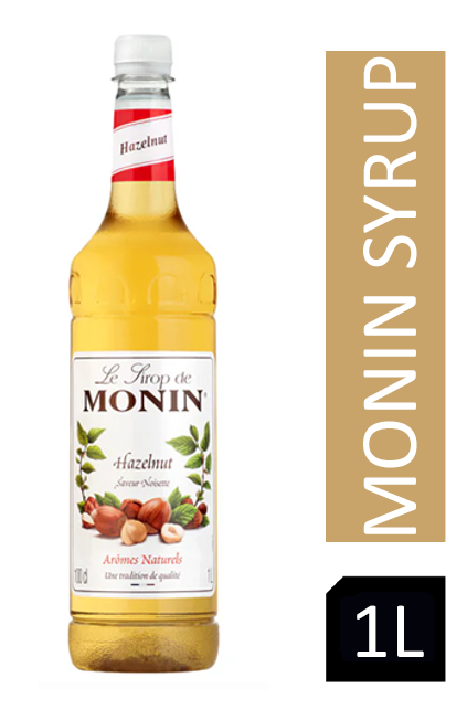 Monin Hazelnut Coffee Syrup 1 Litre