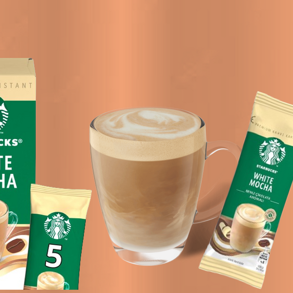 Starbucks White Mocha Instant Coffee Sachets 5x22g - UK BUSINESS