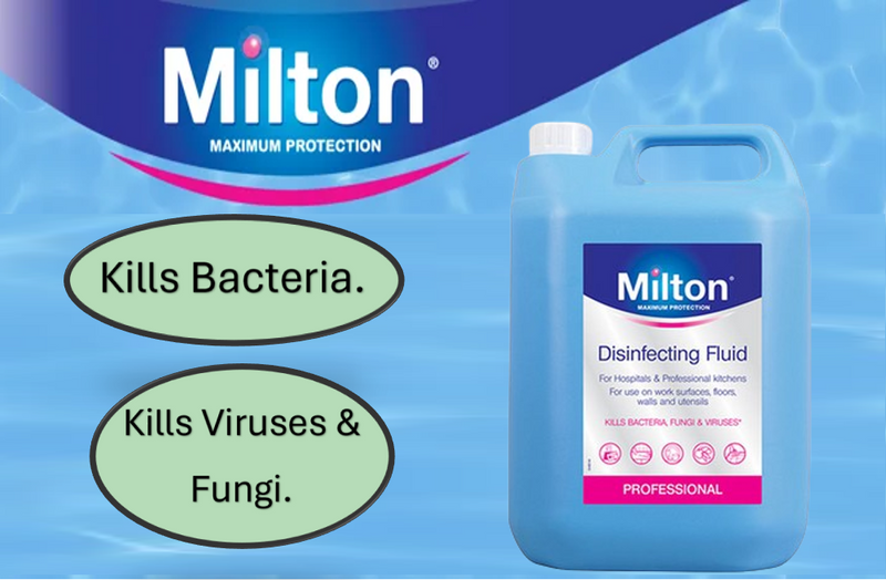 Milton Disinfecting Fluid 5 Litre (The ultimate sterilising fluid)