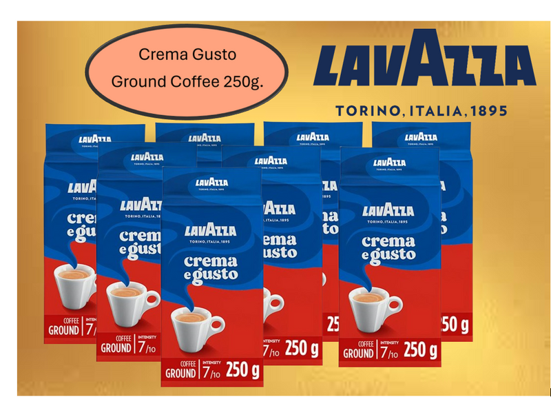 Lavazza Crema Gusto Ground Filter Coffee 250g