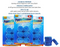 Powerhouse Blue Toilet Freshener (Pack of 6)