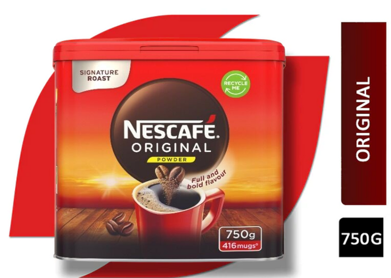 Nescafe Original Coffee Powder Tin 750g