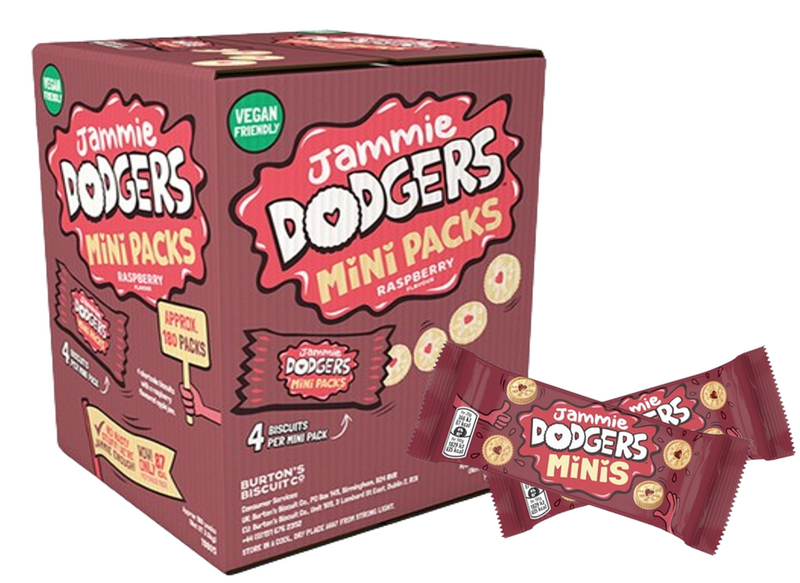 Mini Jammie Dodgers 180's x 20g Mini Packs