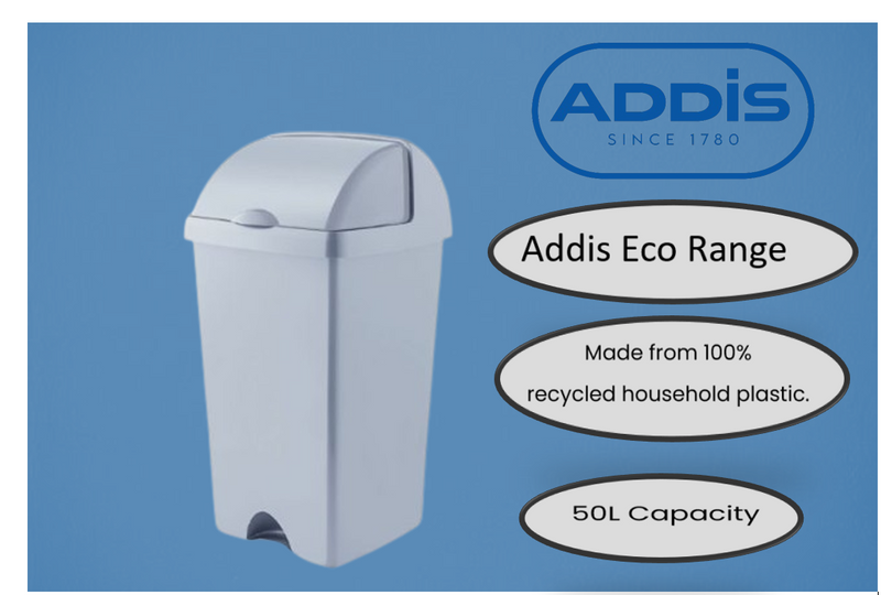 Addis Eco Range Roll Top Bin 50 Litre