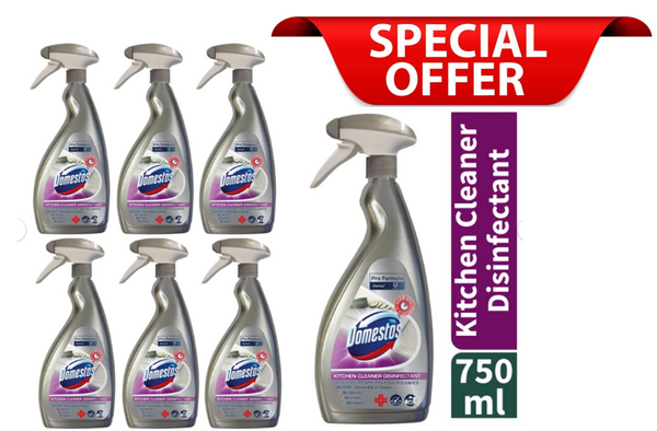 Domestos Pro Formula Kitchen Cleaner Disinfectant Spray 750ml