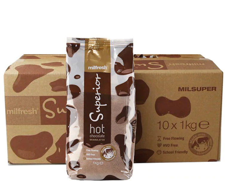 Milfresh Superior Granulated Vending Chocolate 1kg