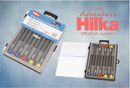 Hilka 9 Piece Precision Screwdriver Set & Carry Case