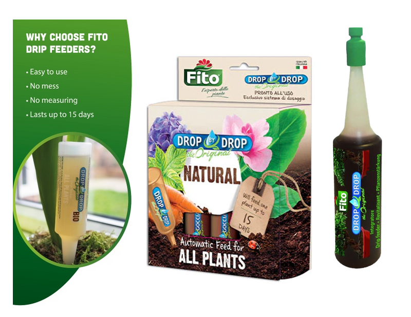 Fito Natural All Plants Automatic Drip Feeders Plant Food 5 Pack