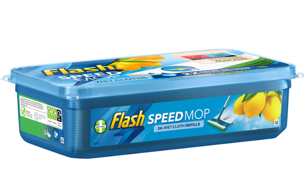 Flash Lemon Speedmop Antibacterial Refill Pads 24's
