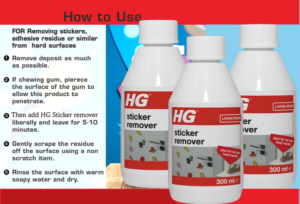 HG Tough Job Sticker Remover 300ml