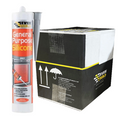 Everbuild General-purpose Silicone Sealant Grey 280ml
