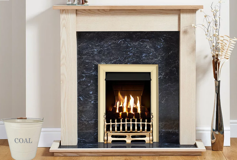 Manor Fireside Home Furnishings Coal Bucket Cream 0463