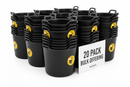 Xtrade Black Flexible Tub 42 Litre For Building Mixing Carrying Storage