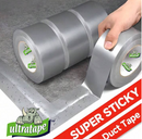 Rhino Super Strong gaffer tape | 50mm X 50M Silver Cloth Gaffer Tape