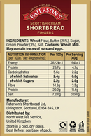 Patersons Scottish Cream Shortbread Fingers Mini Packs 40g (Pack of 48)