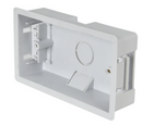 Lyvia 2 Gang Dry line Box | 36mm Depth | Electrical Double Socket Back Unit
