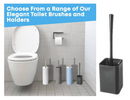 Blue Canyon Toilet Brush & Holder, Black, 10 X 10 X 38 Cm