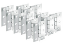 Securit Chrome Polished Butt Hinges 75mm(3") S4302