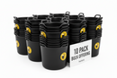 Xtrade Black Flexible Tub 42 Litre For Building Mixing Carrying Storage