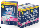 Crystale Ultra 5in1 Dishwasher Tablets 100's