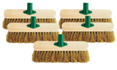 Jantex CD796 Wooden Broom Head, Soft, Coco, Size: 305mm, 12 Inch