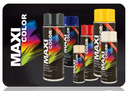 Maxicolor Quick Drying Spray Paint MATT Black 400ml | Full Case Offer 12 x 400ml