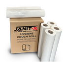 Janit-X 20 Inch White 2 Ply Hygiene Couch Roll Individually Wrapped for Hygiene
