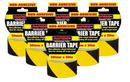 Rapide Yellow and Black Non Adhessive, Barrier Tape 50mm x 50m