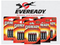 Eveready AAA Super Heavy Duty Pack 4's