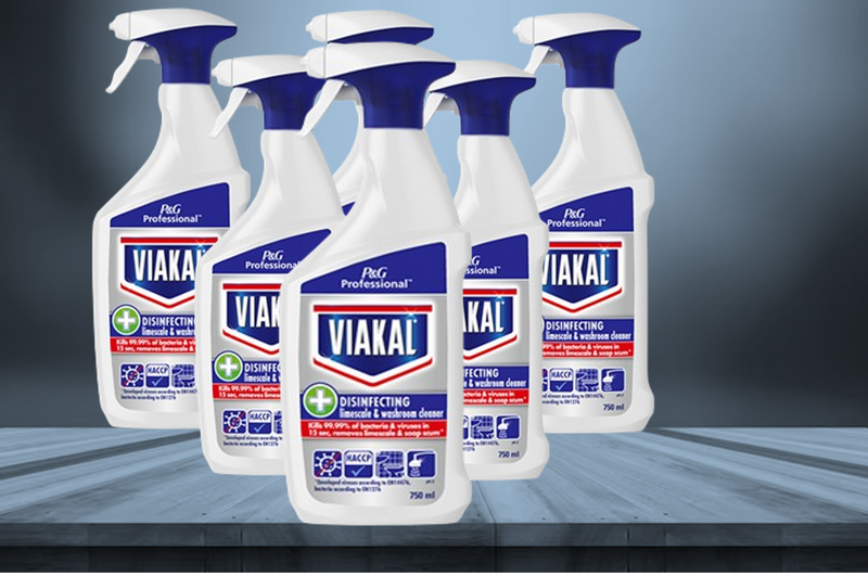 Viakal Disinfecting Limescale & Washroom Cleaner Spray 750ml