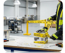 Barrier Tape Non Adhesive | Caution Wet Paint Alert | Safety Dispenser Box | 75mm x 250m