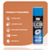 Silicone Lubricant Spray Grease Oil Clear Eliminates Squeaking Sticking 200Ml