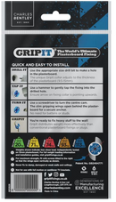 Gripit 25mm Plasterboard Fixing Stud Wall Anchor Max Load 113kg - Blue - 25 Pack