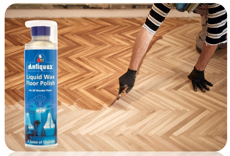 Antiquax Liquid Wax Floor Polish 500ml | Deep Lasting Shine | Silicone Free