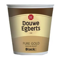 Douwe Egbert Pure Gold Black 25s x 76mm Vending Cups.