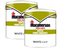 Macpherson Acrylic Primer Undercoat White 2.5 Litre | Crown Trade Paints