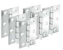Securit Chrome Polished Butt Hinges 75mm(3") S4302