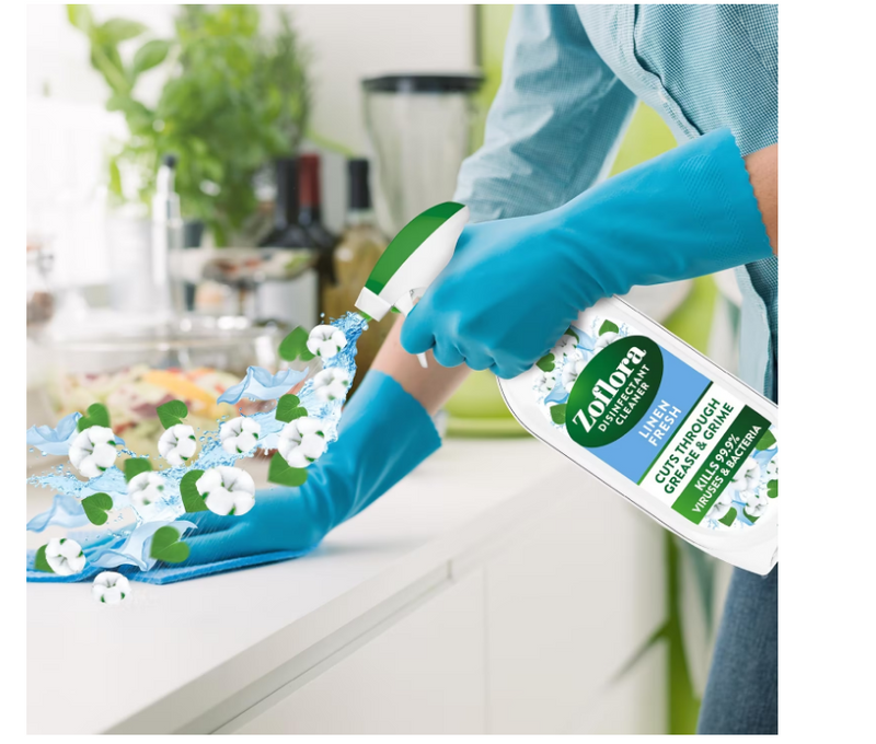 Zoflora Linen 800ml Multipurpose Disinfectant Cleaner