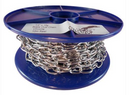 Securit Oval Link Chain Chrome Plated 2.2mm x 10m