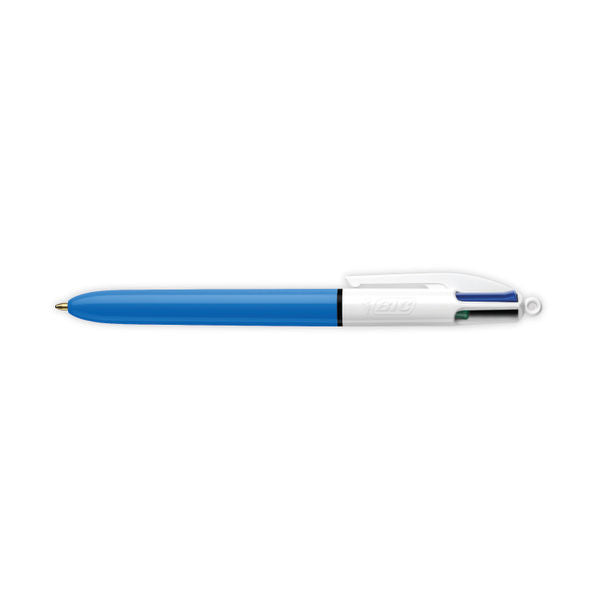 Bic 4-Colour Ballpoint Pen (Pack 12)