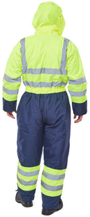 Beeswift Two Tone 3XL Thermal Waterproof Coverall