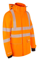Beeswift Stormwear Mens Hi-Vis Jacket Orange ALL SIZES
