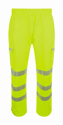 Beeswift Stormwear Mens Hi-Vis Overtrouser Yellow ALL SIZES
