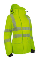 Beeswift Stormwear Womens Hi-Vis Jacket Yellow ALL SIZES